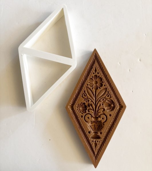 画像3: 生命の木 *Diamond Tree of Life+カッター付き /springerle cookie mold  (3)