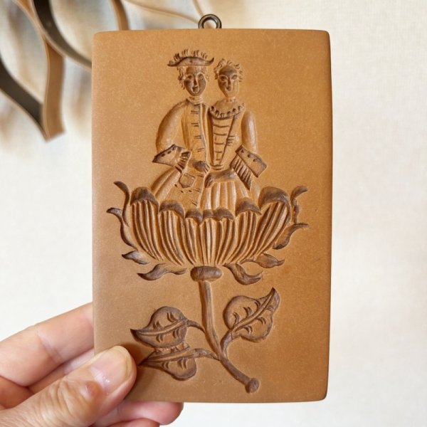 画像2: チューリップの中の愛*Loving in Tulip /springerle cookie mold  (2)