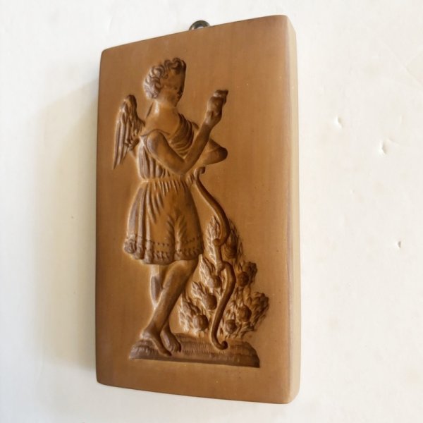 画像3: 林檎と天使 *Angel with an Apple /springerle cookie mold  (3)