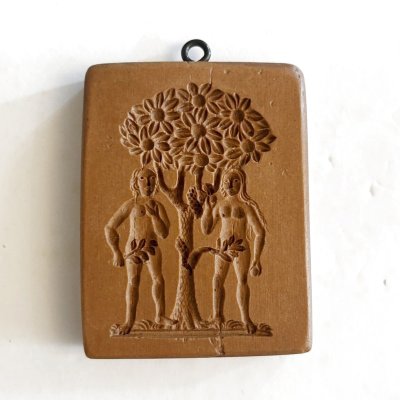 画像1: アダムとイブ* Adam and Eve circa 1750 /springerle cookie mold
