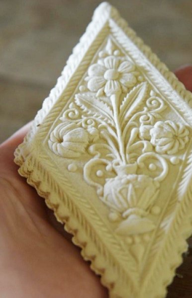 画像7: 生命の木 *Diamond Tree of Life+カッター付き /springerle cookie mold  (7)