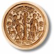 画像1: アダムとイブ *Adam and Eve circa 1570  /springerle cookie mold  (1)