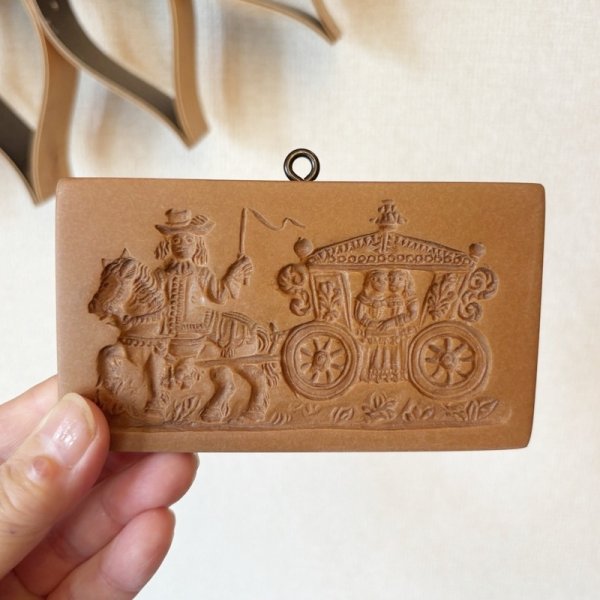 画像2: ウエディング＜馬車＞*Baroque Wedding Coach /springerle cookie mold  (2)