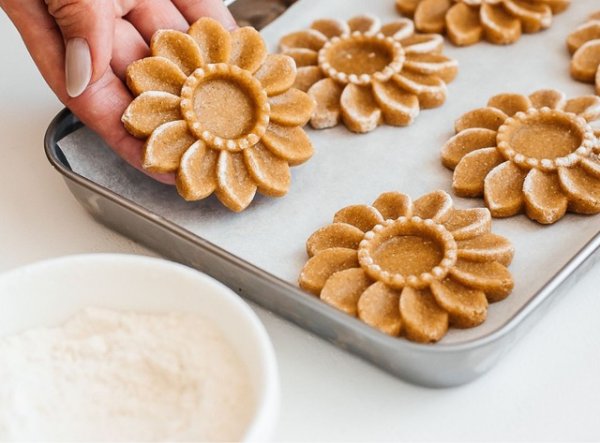 画像3: お花/Flower*wood gingerbread cookie mold (3)