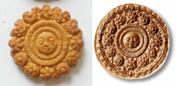 画像1: 太陽と花*Sun with Flowers/cookie mold  by anis-oaradies  (1)