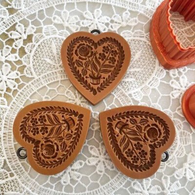 画像3: お花とハート*Heart with Flower/cookie mold  by anis-oaradies 