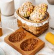 画像5: イースターエッグ＜2種類＞*wood gingerbread cookie mold (5)