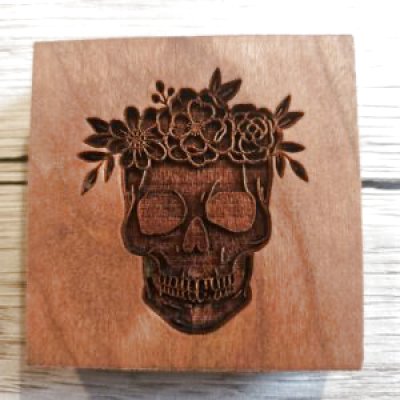 画像1: 頭蓋骨*Skull /cookie mould from Germany