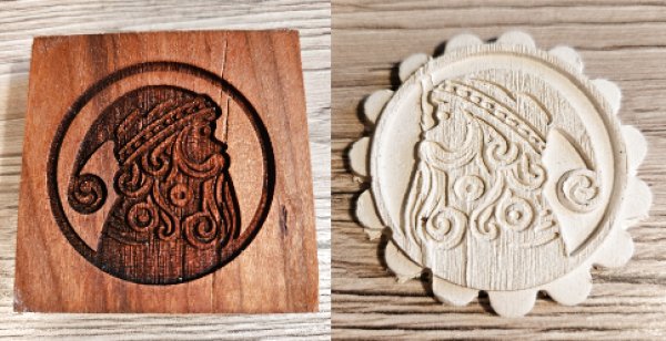 画像1: サンタクロース*Santa Claus /cookie mould from Germany (1)