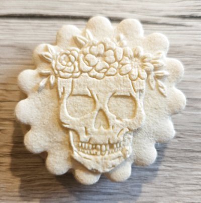 画像2: 頭蓋骨*Skull /cookie mould from Germany