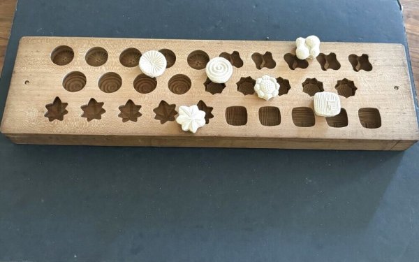 画像6: ひまわり*瓢箪*葉っぱ*渦巻きetc /菓子木型. (6)