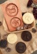 画像1: かぼちゃ＆どんぐり /wood gingerbread cookie mold (1)