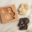 画像1: りす＆どんぐり /wood gingerbread cookie mold (1)
