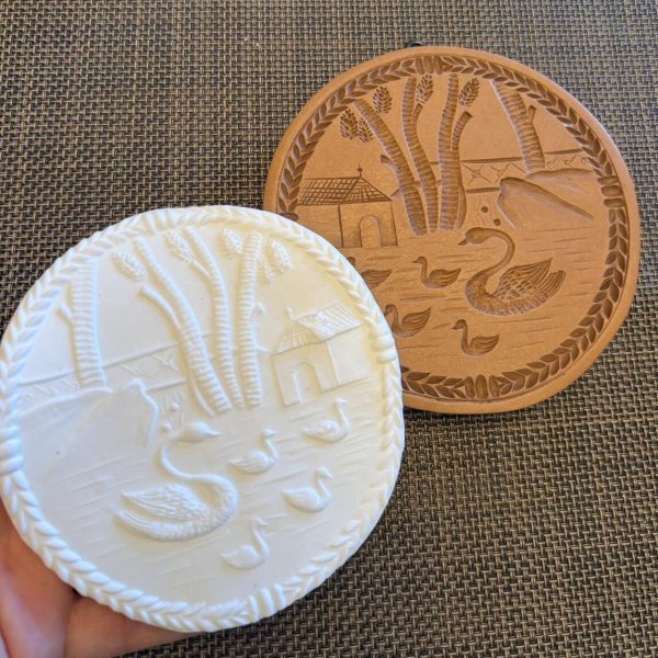 画像2: 白鳥の親子 *Swan Family /cookie mold by anis-paradies (2)