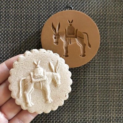 画像1: ロバ*Donkey /cookie mold by anis-paradies