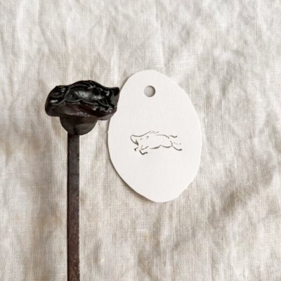 画像1: 猪 /焼き印