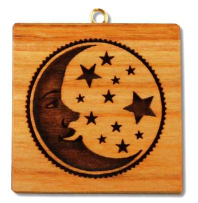 画像1: 月と星 /cookie mould from Germany