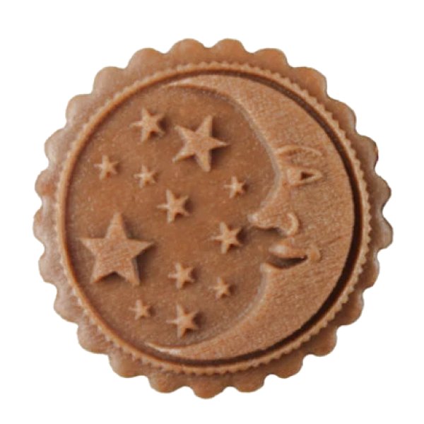 画像1: 月と星 /cookie mould from Germany (1)