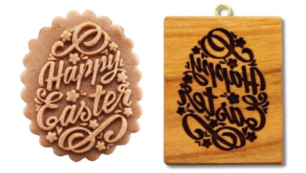 画像1: Happy Easter*イースターエッグ/cookie mould from Germany (1)