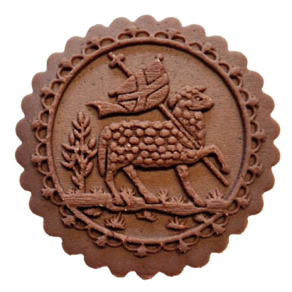 画像2: パスカルの子羊* Pascal Lamb/cookie mould from Germany (2)