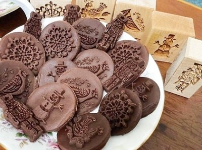 画像3: Winter set<5種類>+カッター付き*wood cookie mold