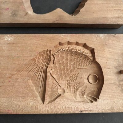 画像1: 鯛<12cm>/ 菓子木型