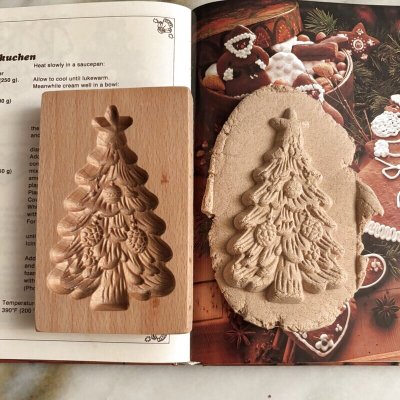 画像2: クリスマスツリー*christmas tree /wood gingerbread cookie mold