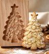 画像1: クリスマスツリー*christmas tree /wood gingerbread cookie mold (1)