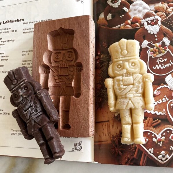 画像2: くるみ割り人形 *Nutcracker /wood gingerbread cookie mold (2)