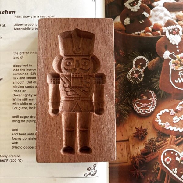 画像3: くるみ割り人形 *Nutcracker /wood gingerbread cookie mold (3)