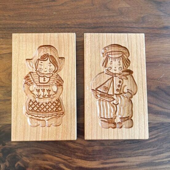 ベルギー アンティーク スペキュロス 木型 クッキー 型 モールド