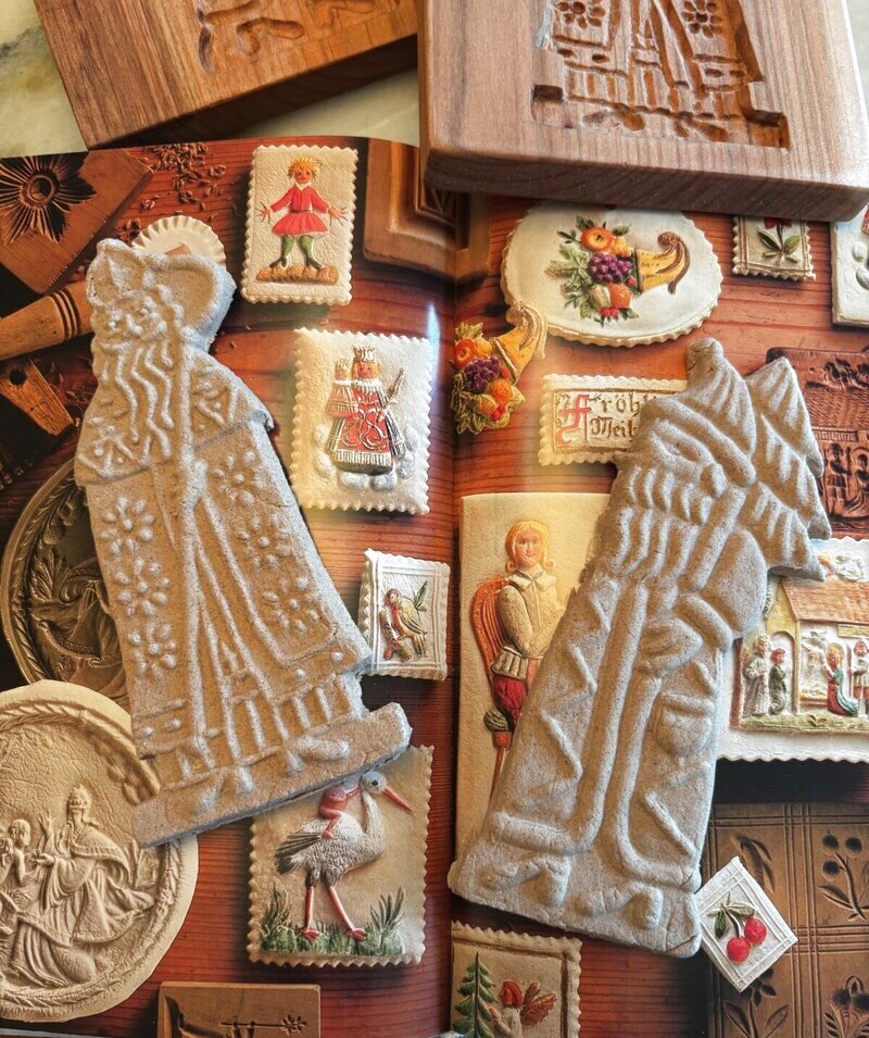 Saint Nicholas*スペキュロス型/cookie mold/菓子木型作家